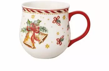 Hutschenreuther My Mug Weihnachtsglocke Becher mit Henkel 0,45L (02493-727542-15505)