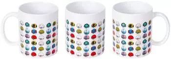 Stor All Pok&eacute;balls Keramik-Tasse 325ml, mikrowellen- & sp&uuml;lmaschinenfest