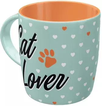 Nostalgic Art Cat Lover Kaffeebecher, Keramik (43029)