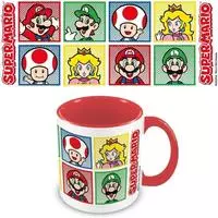 - Super Mario Red Coloured Inner - Becher