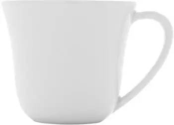 Alessi KU 4 Kaffeeobertassen, weißes Porzellan (TI05/87)