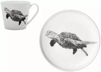 Dekomiro Kaffeebecher 2er-Set