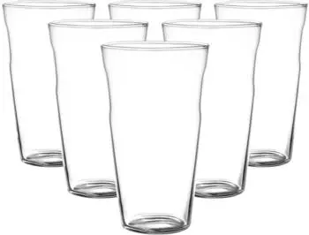 Villeroy & Boch NewWave Latte-Macchiato-Becher, Glas, transparent, 300ml, 6er-Set (14707617-0)