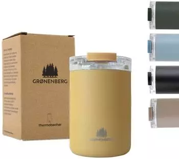 Groenenberg Coffee-to-go-Becher 320 ml gelb