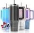 LuxusKollektion Thermobecher 891ml Edelstahl vakuumisoliert, schwarz glänzend