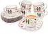 Sänger Bilgola Nussknacker Kaffeetassen-Set mit Untertasse, Porzellan, 12-tlg., 175ml