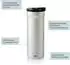 AdHoc PULSE Thermobecher 500ml hellgrau, Edelstahl (TT33)