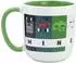 Stor Minecraft Squared Pattern Tasse aus Keramik 380ml (75618)
