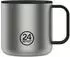 24Bottles Casa Mug Brushed Steel 340ml