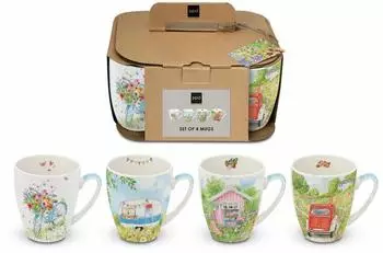 Design@Home Outside fun 4 Tasse 350 ml