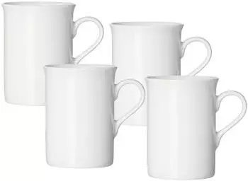 Ritzenhoff & Breker Bianco . je Becher 300 ml 4er-Set Natur/Wei&szlig;