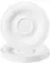 Seltmann Weiden Beat weiß Kombi- klein Untertasse 13,5 cm Weiß Porzellan