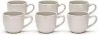 van Well Tasse "Kaffee-Obertasse 200 ml Malm&ouml;, 6 St&uuml;ck" sp&uuml;lmaschinen- und