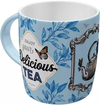 Nostalgic Art Teetasse &bdquo;Always Time for a Tea" Keramik 330ml (43072)