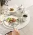 Seltmann Weiden Savona Provence Milchkaffeetassen mit Untertassen, 340ml, 6er Set, bunt-beige (Porzellan)