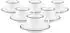 Seltmann Weiden Sento Home Pure Lines Espressotasse mit Untertasse 80ml 6er-Set, chocolate braun (4262597021530)