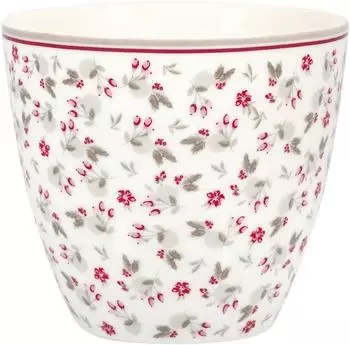 Greengate Gale Latte Cup white 0,35l
