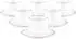 Seltmann Weiden Sento Home Pure Lines Cappuccinotassen mit Untertassen, 6er Set, 300ml, cocoa braun, Porzellan
