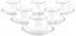 Seltmann Weiden Sento Home Pure Lines Espressotasse mit Untertasse, cocoa braun, 80ml, 6er-Set