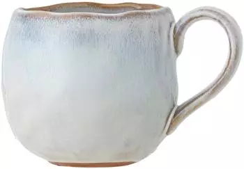 Bloomingville Estella Kaffeebecher mit Henkel, blau