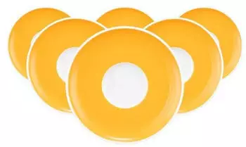 Seltmann Weiden Sento Home Pure Colors Espressountertasse mango orange &oslash;12cm, 6er-Set