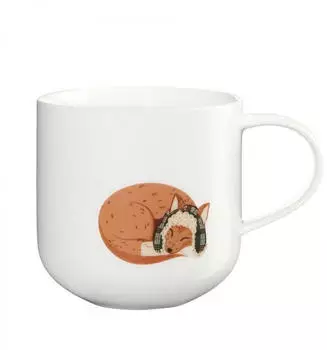 ASA ASA xmas Henkelbecher Red Fox wei&szlig; 0,4l