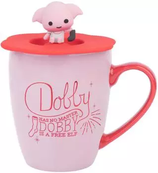 Erik Dobby Tasse rosa 350ml mit Silikondeckel