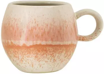 Bloomingville Paula Becher 275ml, orange, Steingut (82072043)