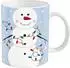 Sheepworld Tasse mit Kronendeckel Schneemann-Motiv, Porzellan, 35cl (51222)
