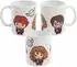 United Labels Harry Potter Freunde Trio Tasse, Keramik, weiß, 320ml (0134376)