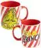 United Labels Team Grinch Kaffeetasse, Keramik, rot/weiß, 320ml (0134085)
