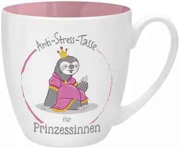 Sheepworld Kaffeebecher Anti-Stress Tasse f&uuml;r Prinzessinnen 450ml (45519)