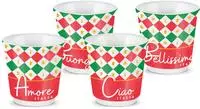 Bialetti TRICOL02, Bialetti Set 4 Biccherini Tricolore