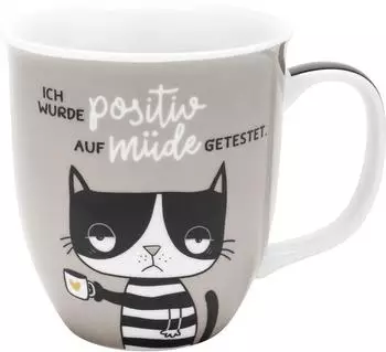 Sheepworld Kaffeebecher Positiv auf m&uuml;de getestet 400ml (47925)