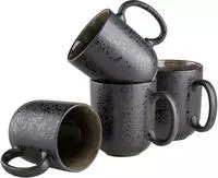 M&Auml;SER Becher "NIARA, Kaffeebecher-Set, Steinzeug"