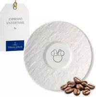 Villeroy & Boch Manufacture Mickey Mouse Mokkauntertasse / Espressountertasse...