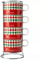 Bialetti TRICOL04, Bialetti 4 Cappuccio Tricolore