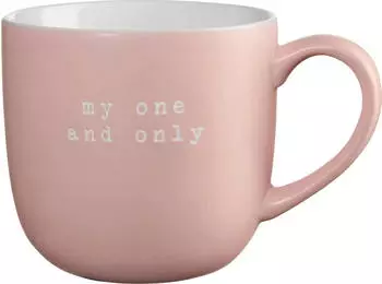 ASA Selection hey! Becher mit Henkel my one and only (17263277)