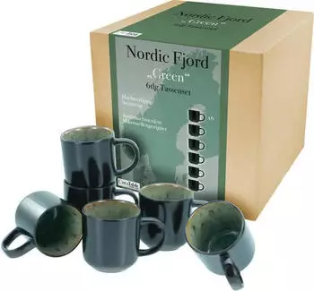 CreaTable Nordic Fjord Geschirrset 18-tlg