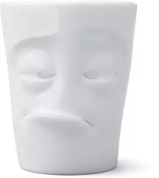 Fiftyeight Becher mit Henkel verpennt 350ml wei&szlig; (T_01_88_01)