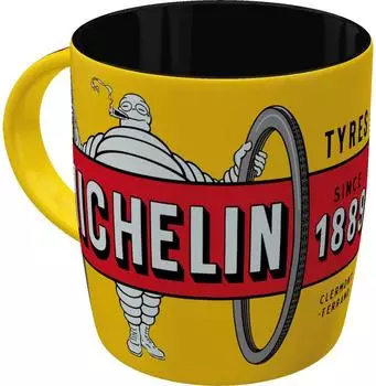 Nostalgic Art Michelin - Tyres Bibendum Yellow Tasse (43088)