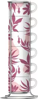 Bialetti Primavera Espressotassen-Set rosa, 6-tlg. (SS2024001)
