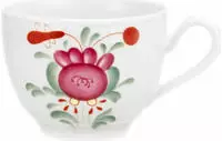 Seltmann Weiden Tasse "Amina Ostfriesenrose" Kaffeetasse aus Porzellan mit...