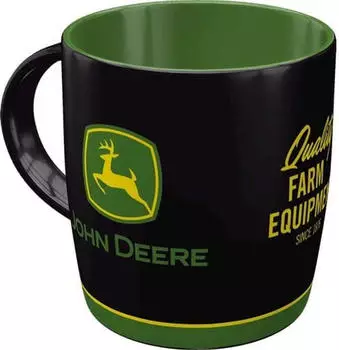 Nostalgic Art John Deere - Logo Black Tasse (43081)