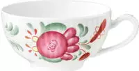 Seltmann Weiden Tasse "Amina Ostfriesenrose" Teetasse aus Porzellan mit Relief