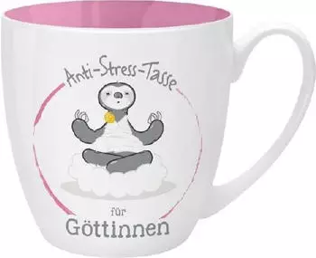 Sheepworld Kaffeebecher Anti-Stress Tasse f&uuml;r G&ouml;ttinnen 450ml (46266)