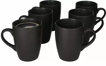 MamboCat Lampart Nero Kaffeebecher, 6 St&uuml;ck (113833)
