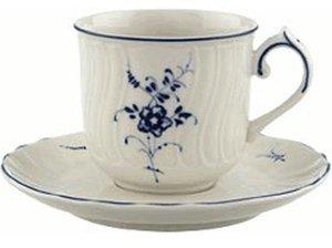 Villeroy & Boch Vieux Luxemburg Mokka-/EspressoTasse mit Untertasse 2 tlg.