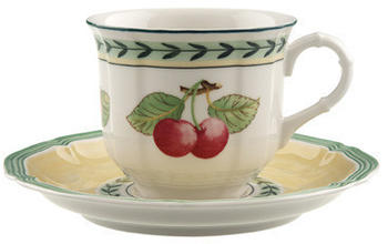 Villeroy & Boch French Garden Kaffeetasse mit Untertasse 2 tlg.