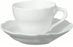 Hutschenreuther Maria Theresia Weiss Espresso-/Mokkatasse 2tlg.